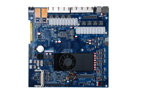HCIPC 2062-2 LAN-HCM10L8 материнская плата c1037брандмауэра 8Intel LAN 2SATA2 + 3SATA3 2MPCIE 2GPIO.CF LPT AutoOn PCIE16X