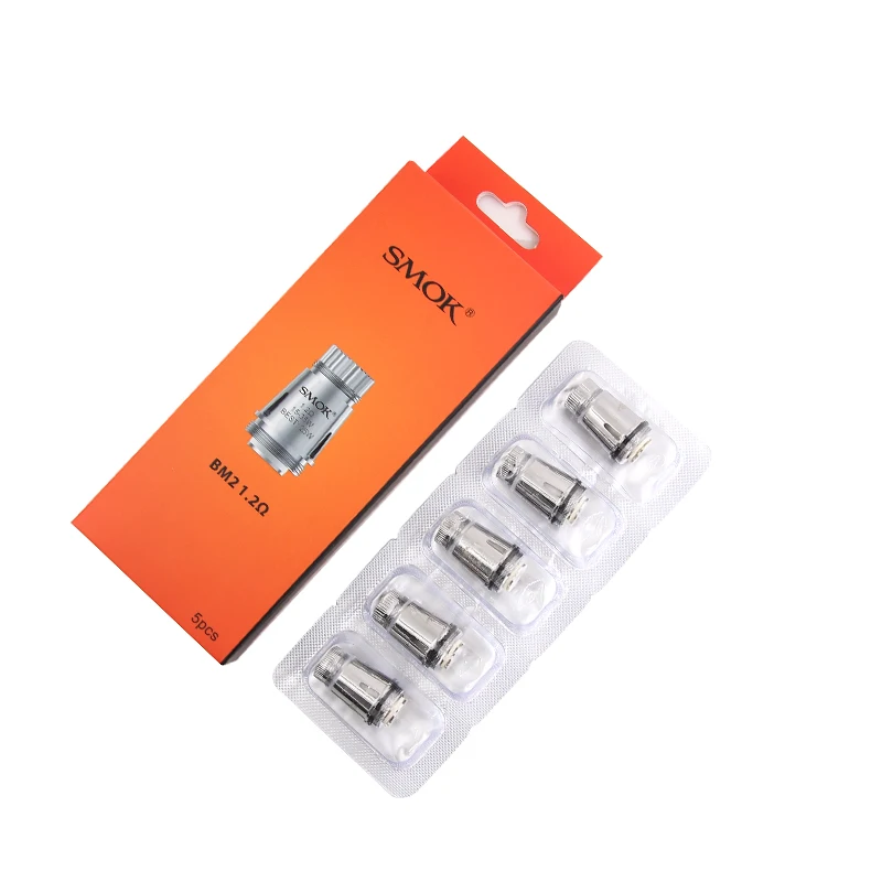 5 шт. 100% Original SMOK BM2 катушки Брит jne mini 1.2ohm 0.6ohm замена голову подходит для Mini|mini coil|coil