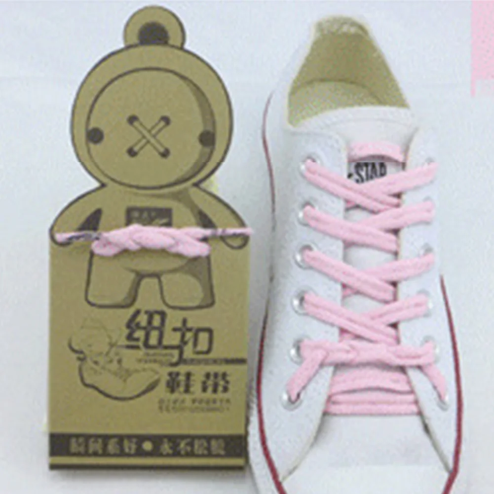 

YJSFG HOUSE New Sneaker Flat Shoelaces Anti-slip Shoe Strings Colored Shoe Laces for Sneakers Laces shoes accessories