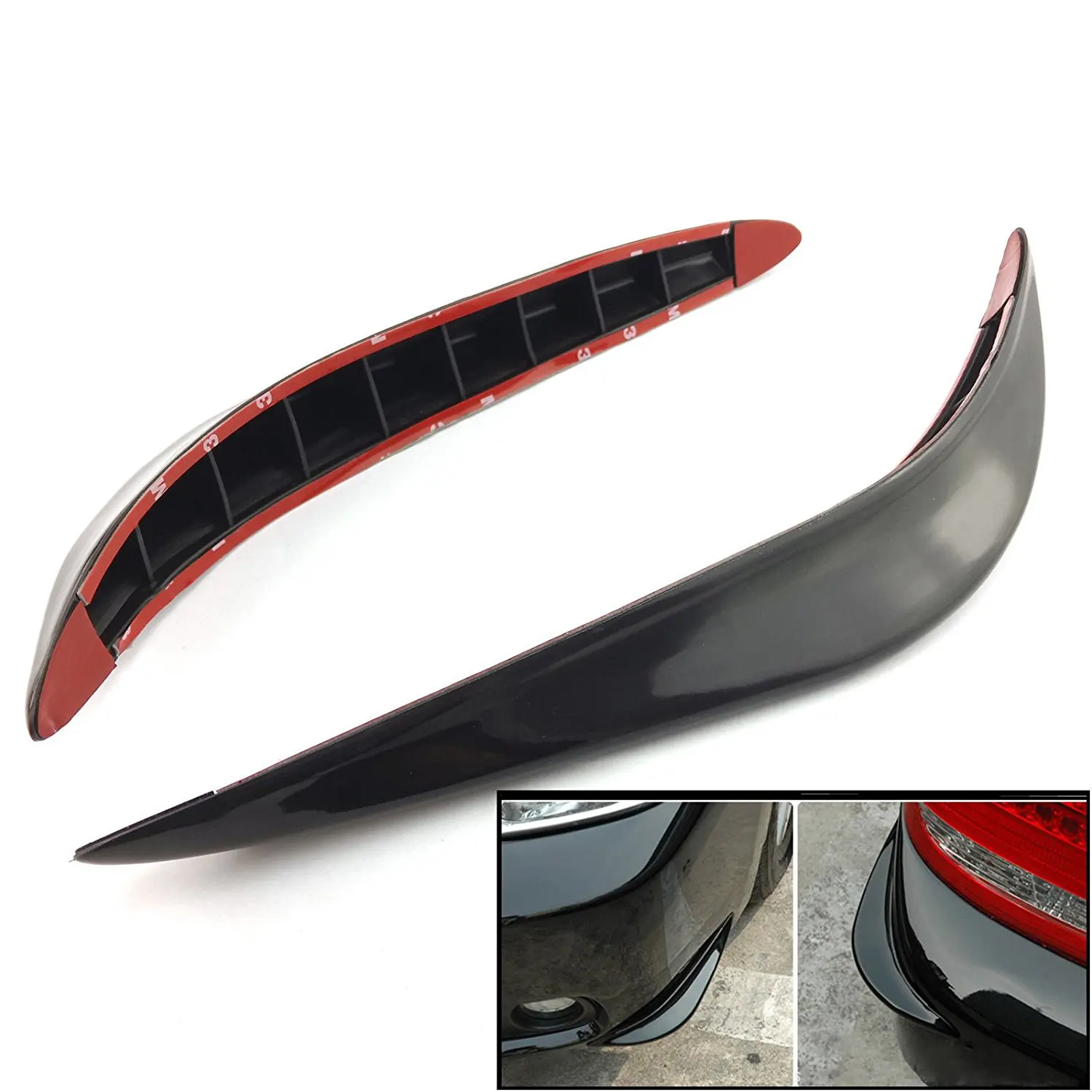 2 шт. противоударные полоски для кузова автомобиля Volkswagen Polo GTI R WRC Scirocco Tiguan Touareg up