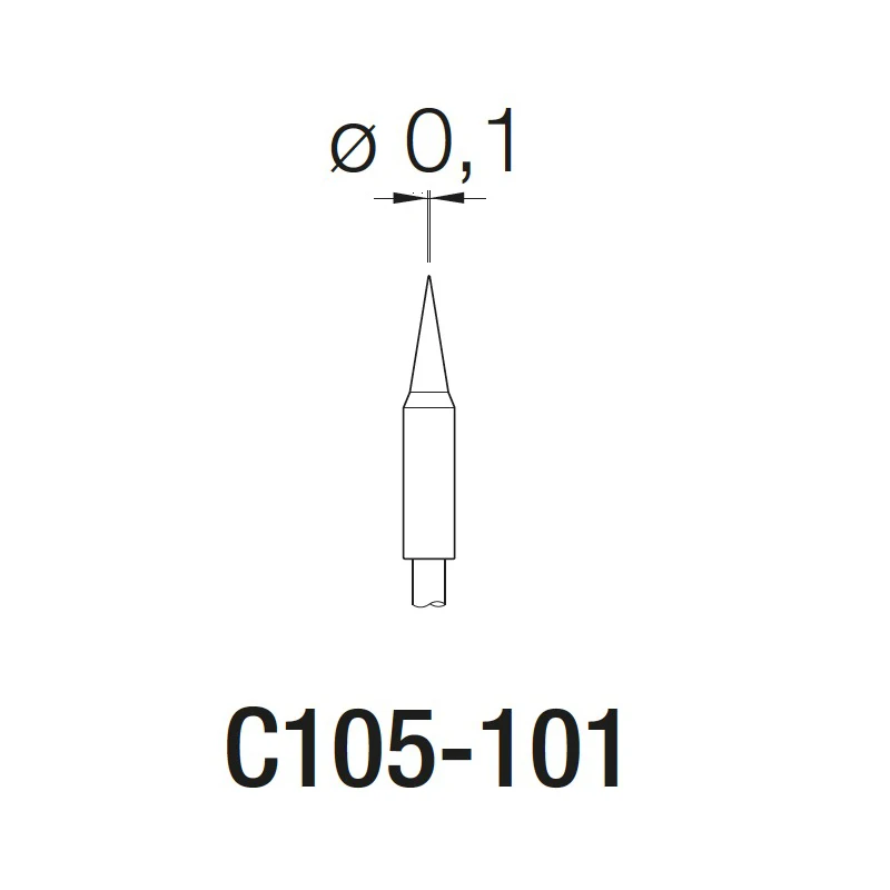 

JBC C105-101 C105-103 C105-106 C105-107 C105-126 Soldering tip for NASE-2B soldering station