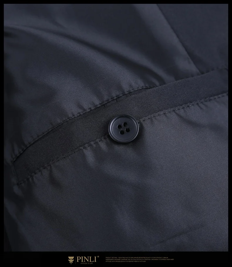 Зимние куртки, мужские куртки, Chaquetas Hombre Casacos, мужская куртка, Pinli Pin Li, новая мужская одежда, костюм, Молодежная шапка средней длины, B184305608