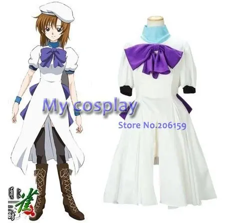 Женский костюм для косплея Higurashi no Naku Koro ni Rena Ryuugu на Хэллоуин бесплатная
