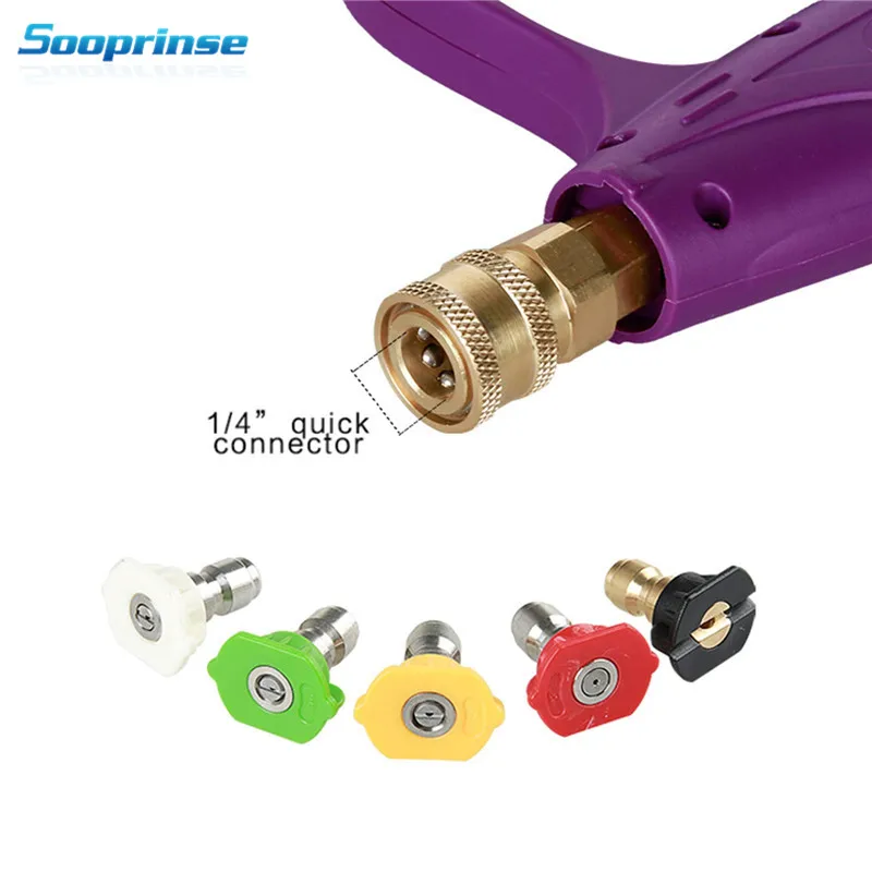 Мойка высокого давления автомойка пистолет для снега 3000 фунтов на кв. дюйм 5