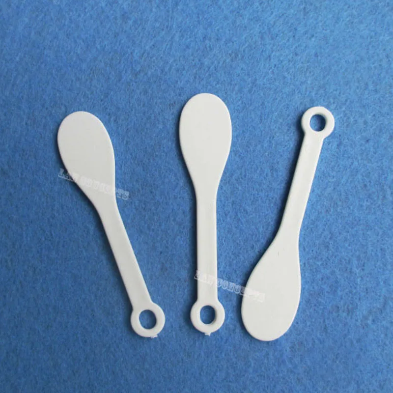 Плоский крючок HDPE ложка пластиковые скобы для шоколада медицинская закуска