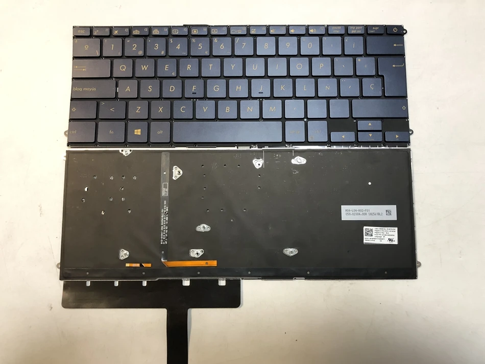 90% новости США Испанский Иврит Французский клавиатура с подсветкой для ASUS zenbook3v