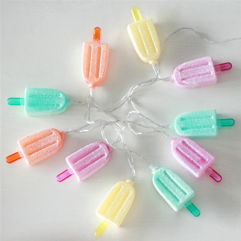 Хлопковые фонари лампы для льда дома светодиодный светодиодные гирлянды милые