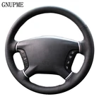 Оплетка на руль, из искусственной кожи, для Mitsubishi Pajero 2007-2014, Galant 2008-2012