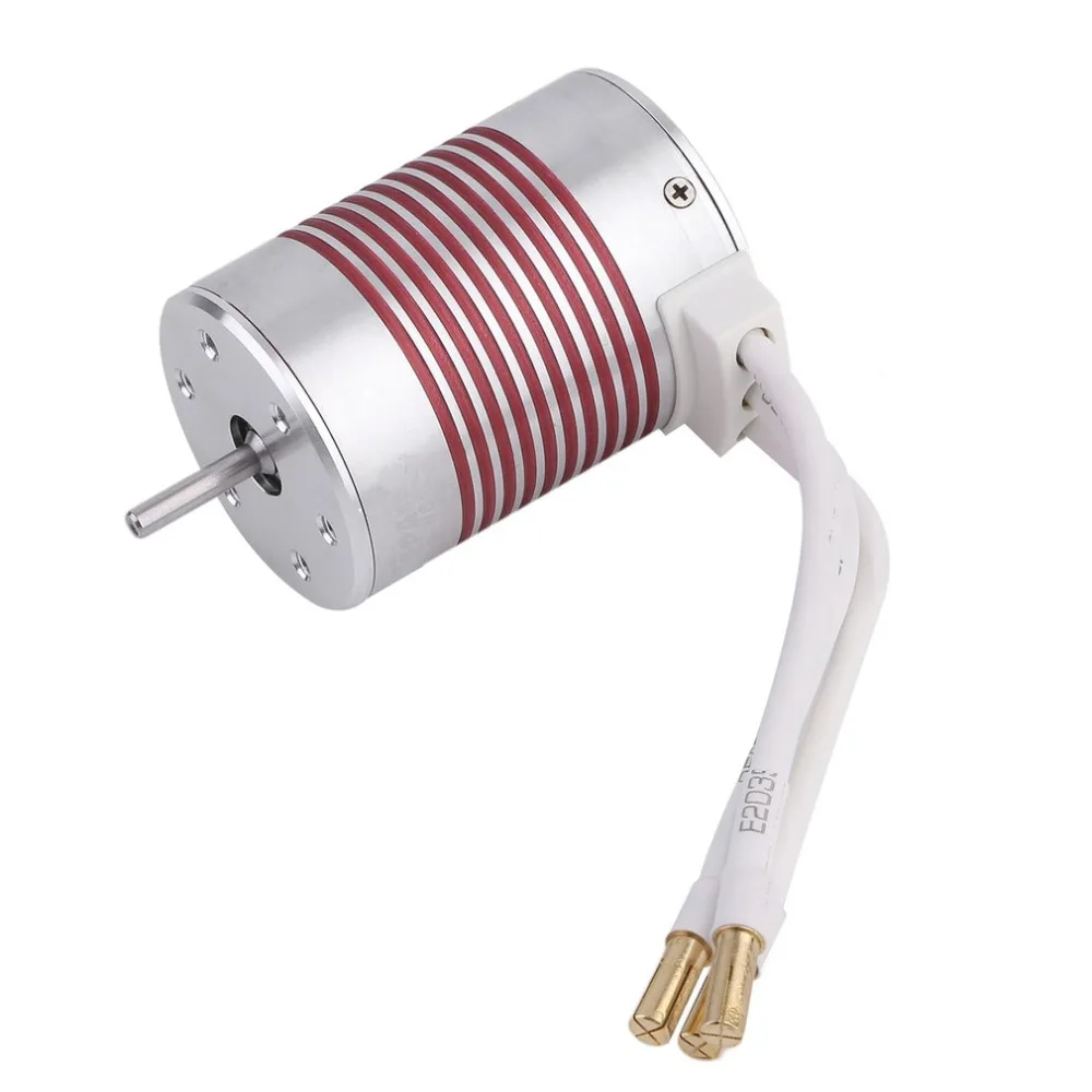 Платиновый водонепроницаемый 3650 4300KV бесщеточный двигатель с 60A ESC комбо подходит