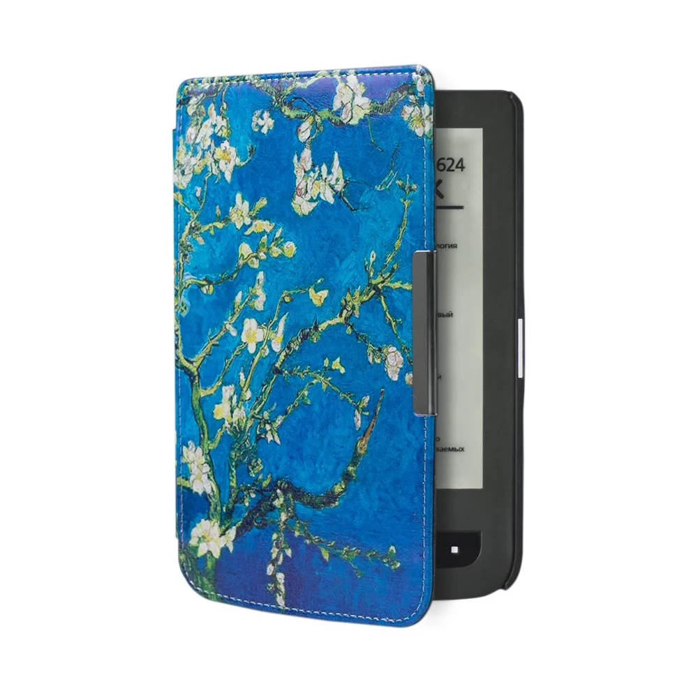 Новое поступление чехол-книжка из искусственной кожи для pocketbook 626 plus pocketbook touch lux 3 читалка+ Бесплатный подарок