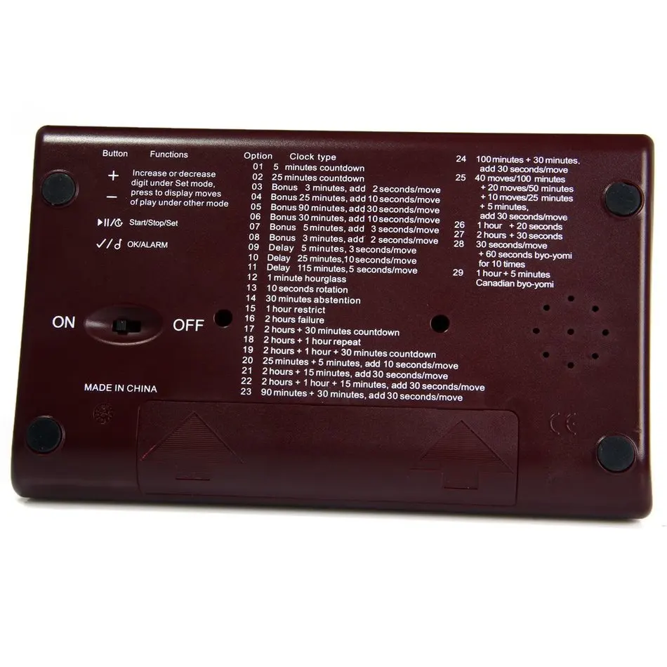 LEAP PQ9903A Многофункциональные цифровые шахматные часы Wei Chi подсчитывают таймера