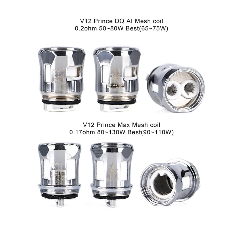 Оригинальный набор SMOK E priv 230 W Box MOD Vape 8 мл TFV12 Prince Tank с новой максимальной сетчатой