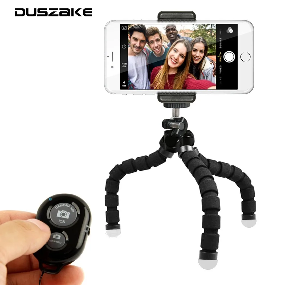 Мини штатив для мобильного телефона DUSZAKE P11 Gorillapod камеры Штатив тренога iphone
