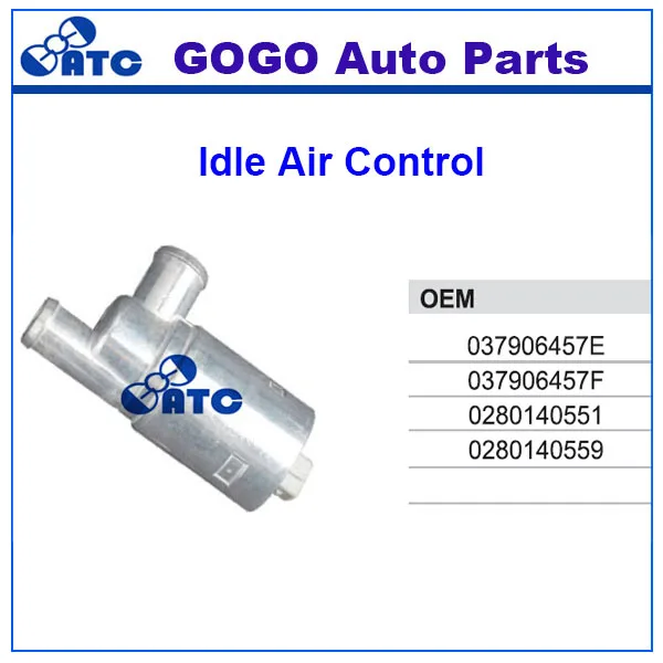 Клапан контроля холостого хода для VW Golf Passat Vento OEM 037906457E 03790645F 0280140551 0280140559|valve