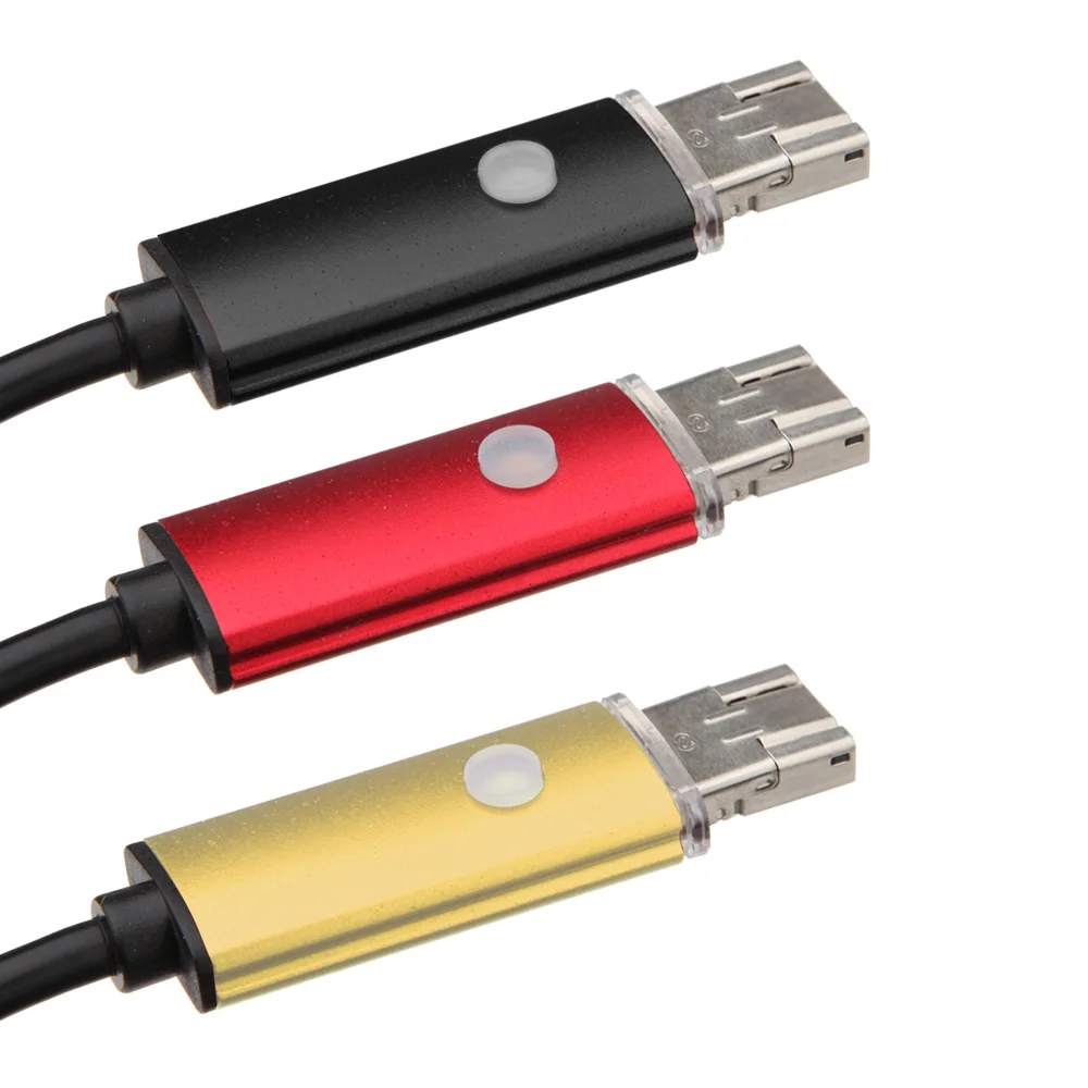 SPIED CAT 2 в 1 7 мм объектив HD Micro/USB Водонепроницаемый эндоскоп бороскоп змея инспекционная видеокамера для Android PC окно