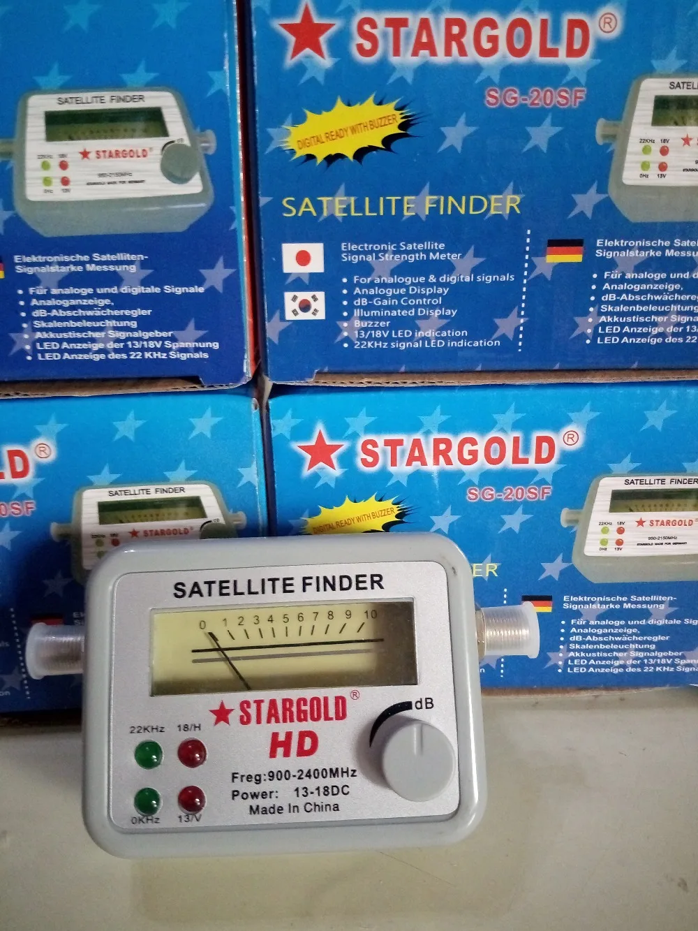 Цифровой спутниковый искатель STARGOLD сигнальный спутник Finder Meter LNB блюдо DirecTV сеть спутниковая тарелка