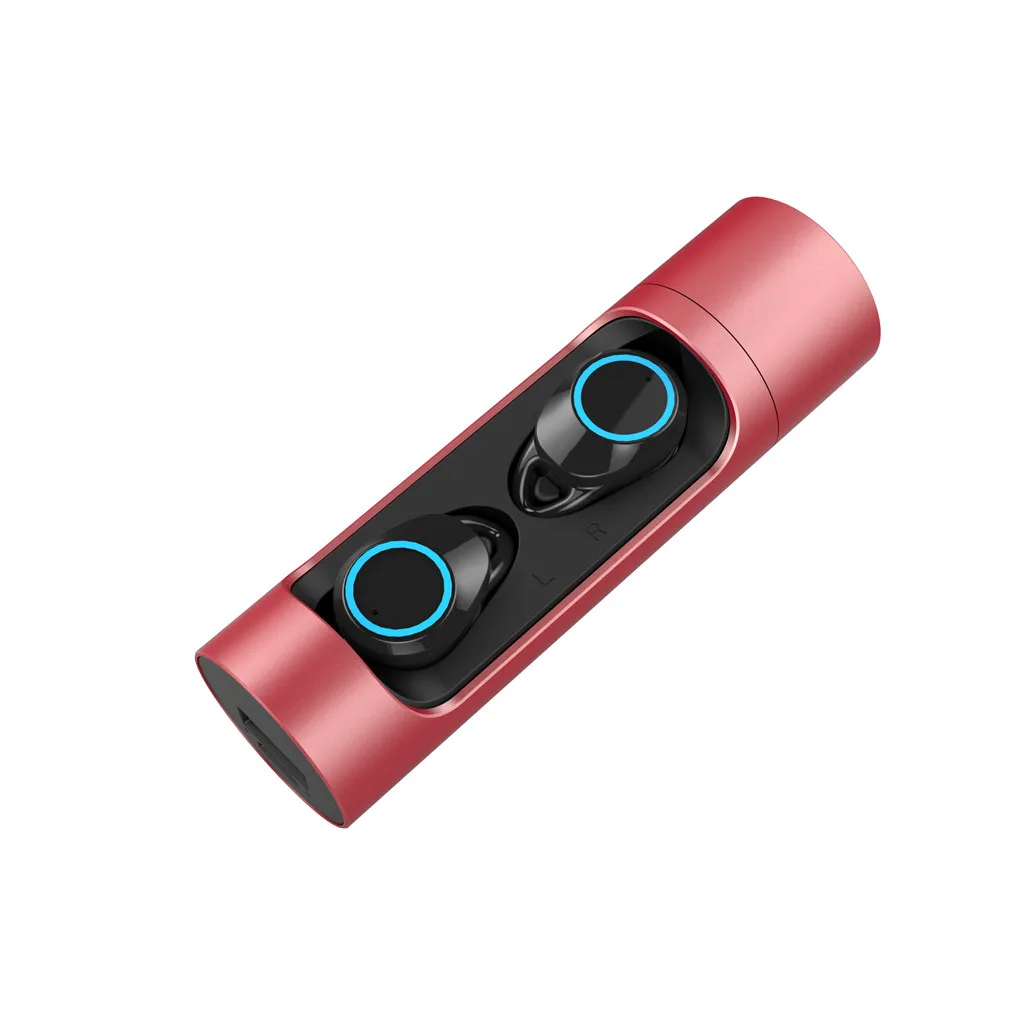 Металлическая Bluetooth 5,0 бинауральная беспроводная гарнитура, Спортивная беспроводная гарнитура, игровая bluetooth-гарнитура для huawei samsung 42