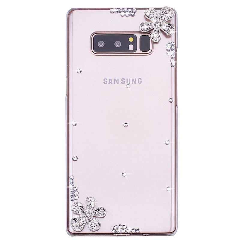 Кристально прозрачные стразы для Samsung Galaxy Note 9 8 5 S8 S9 Plus S10 S10e M10 M20 M30 A70 A50 A40 A30 A20 A10 Bling