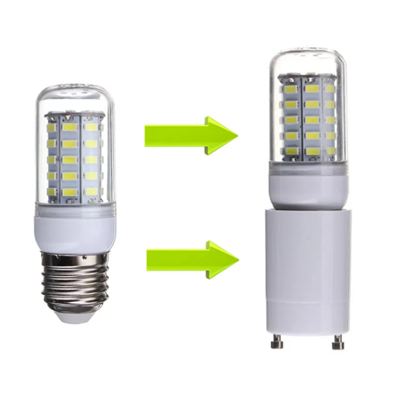 

300pcs GU24 to E26 E27 Lamp Holder Base Bulb Socket Adapter Converter Fireproof Material Wholesale