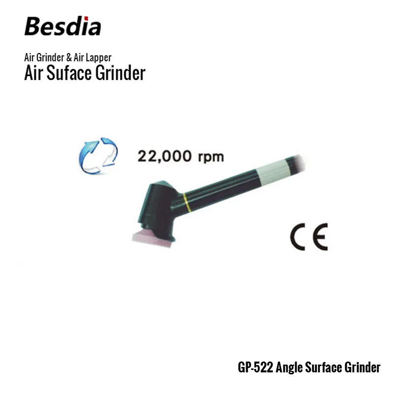 

Taiwan Besdia Air Grinder & Air Lapper GP-522 Angle Surface Grinder