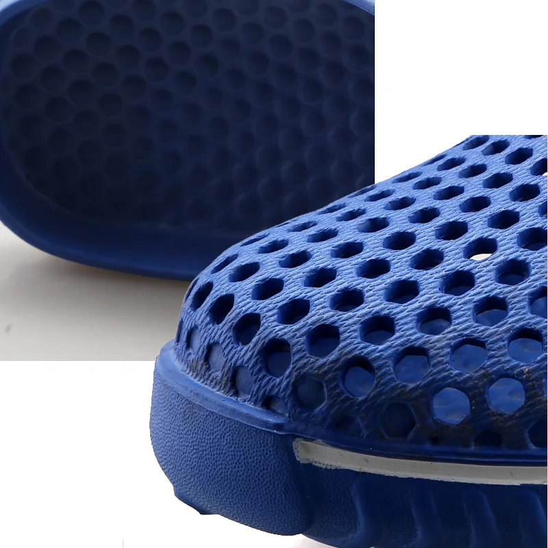 2017 летние мужчины забивают для влюбленных сандалии cut-outts обувь унисекс слипоны