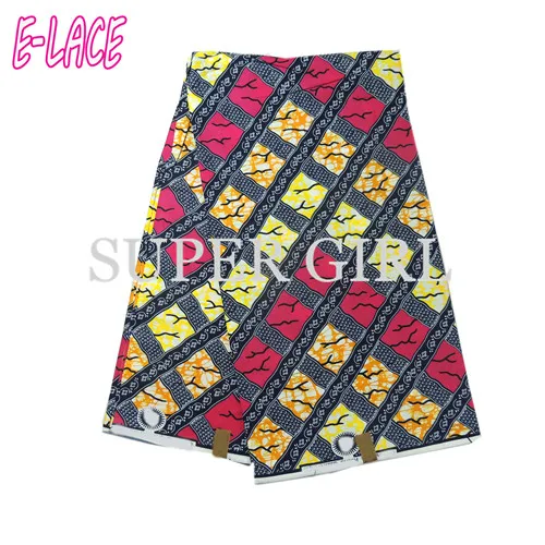 Анкара хлопчатобумажная ткань воска в африканском стиле высокого качества из