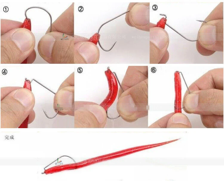 100PCS Fishing Offset Hook Black Worm Wide Gap Pike Perch Soft Lures 1#-5/0# Jig Fishhook Carbon Steel Sea Ice Raft All | Спорт и