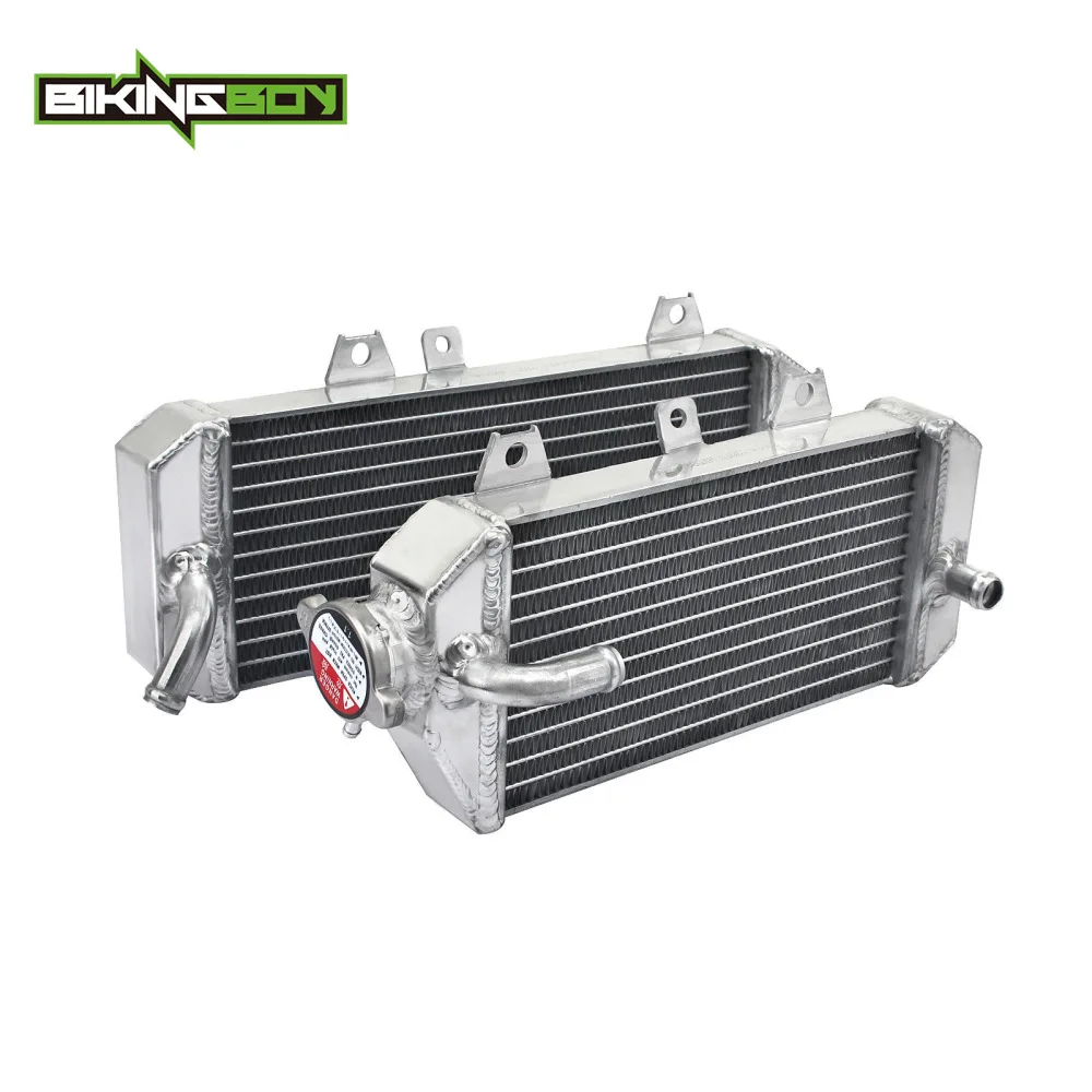 Радиатор для двигателя BIKINGBOY кулер охлаждения воды Kawasaki KX250F 2004 2019 KXF KX F 250 17 16 15 14 13