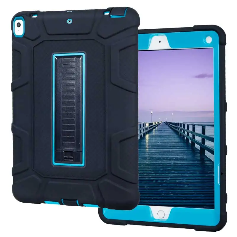 For New iPad Pro 10.5&quot 2019 Kids Safe Silicon Protective Back Case Shockproof Stand Cover Bags for 10.5 inch | Компьютеры и офис