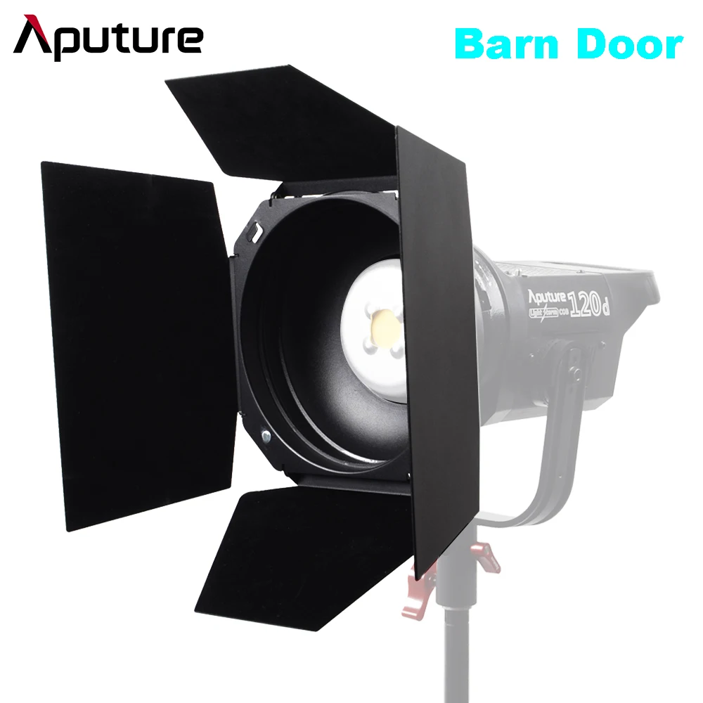 Aputure Barn Door Bowen S Mount Light для LS Cob 120D Mark II 300D Series легкий инструмент формирования