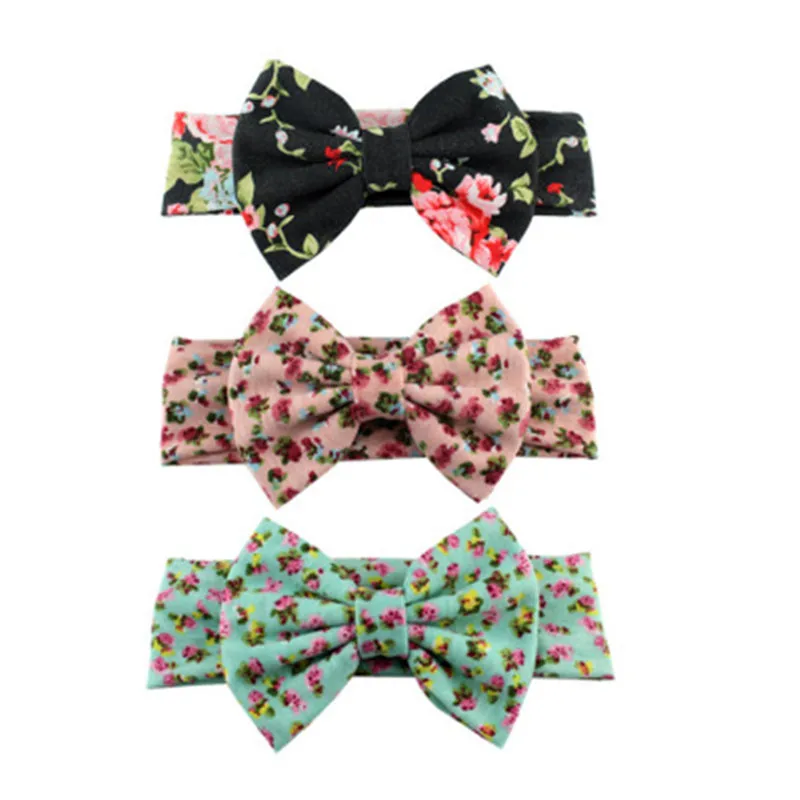 3 шт./компл. Лидер продаж для маленьких девочек Мягкая Детская повязка на голову с