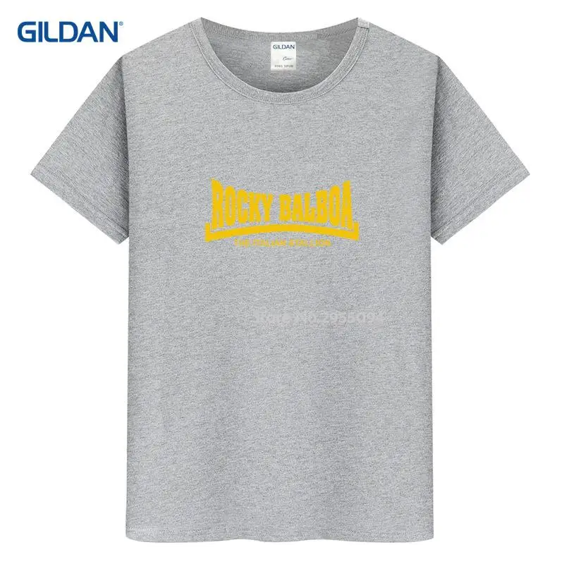 Рокки Бальбоа знаменитого фильма плакат 2017 ООН Футболка хоп col круглый хлопок