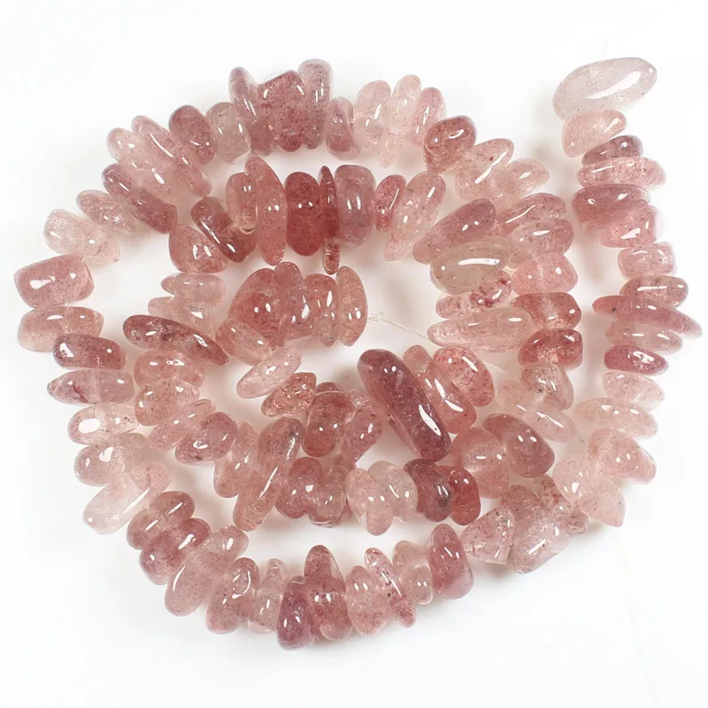 Strawberry Бусины из натурального камня 15 дюймов, нестандартный Rondelle 9-12 мм Sunstone, Aquamarines, апатит, гранат, для изготовления ювелирных изделий своими руками - Цвет: Strawberry