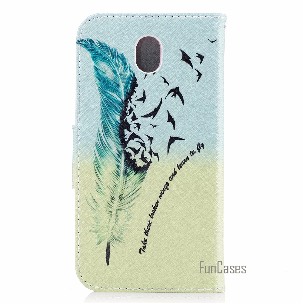 Чехол для телефона fundas samsung J530 J5 2017 PU кожаный флип чехол coque Galaxy Евразийская версия