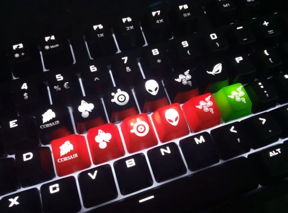 OEM R4 профиль подсветка механическая клавиатура ABS ключ крышка s сердце razer Cherry Corsair G ключ крышка для ESC F1 до F12 номер ключ