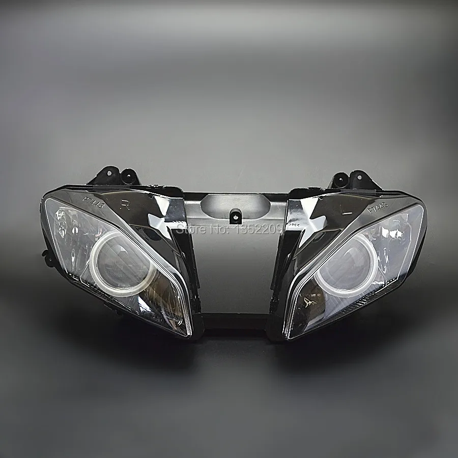 Новый Angel Halos Demon Eyes 35 Вт HID проектор фара в сборе подходит для Yamaha YZF R6 2008 2014|yzf|yzf r6yzf