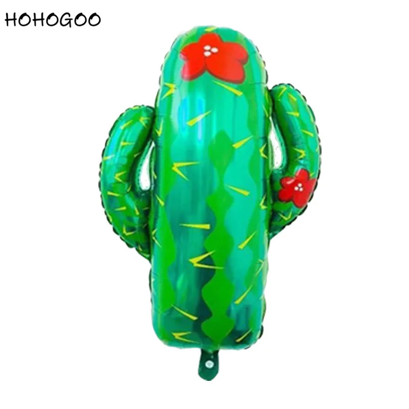 HOHOGOO 1 шт. воздушные шары из фольги с фруктами авокадо клубника кактус ананас