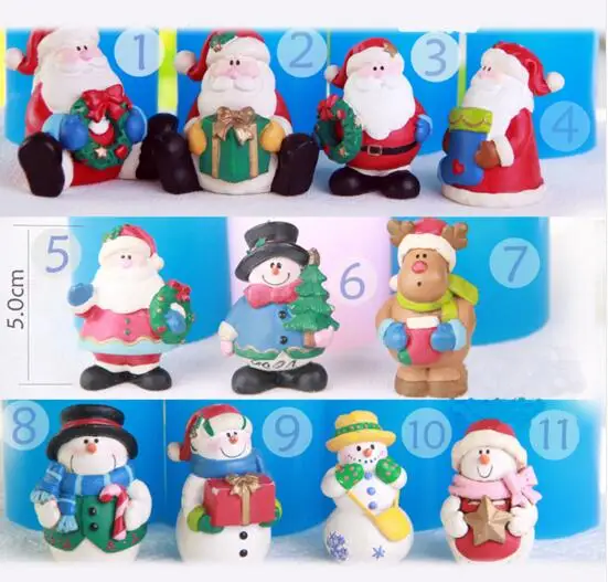 Рождественские силиконовые формы кукла на дерево форма для мыла ручной работы из