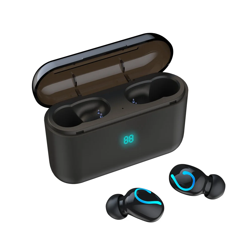 Наушники-вкладыши Q32 с цифровым дисплеем Беспроводная Bluetooth-гарнитура TWS