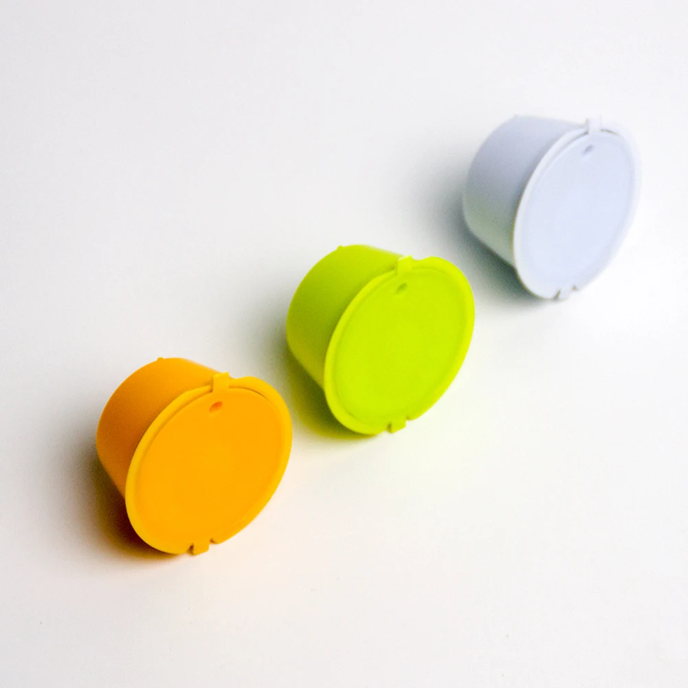 3 шт./упак. многоразовые Dolce Gusto Кофе капсулы Пластиковая Капсула капсула корзинки для фильтрации кофе, мягкая капсула, сладкий вкус