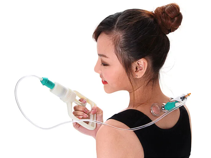 12psc/set Pro Вакуумное Медицинское Банки С Всасывающий Насос Всасывания Терапии