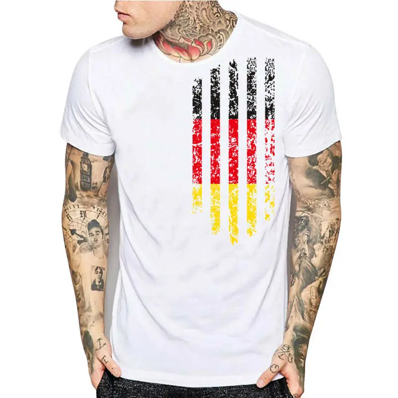 2019 забавная футболка с немецким винтажным флагом принтом для мужчин женщин детей