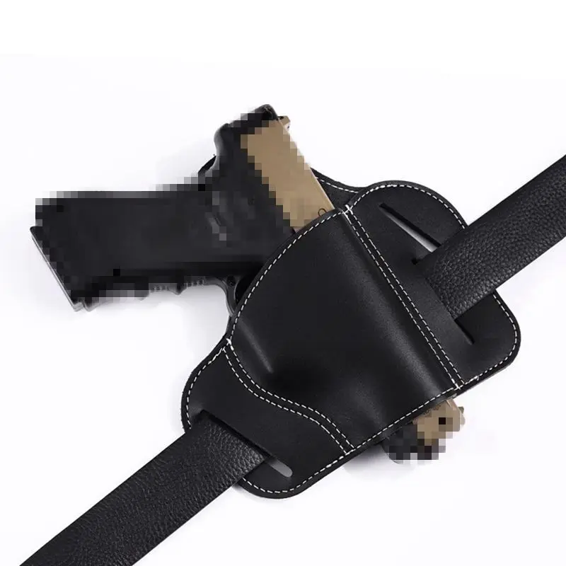 Новая тактическая кожаная кобура из воловьей кожи для ремня Glock Colt 1911 Sig Sauer