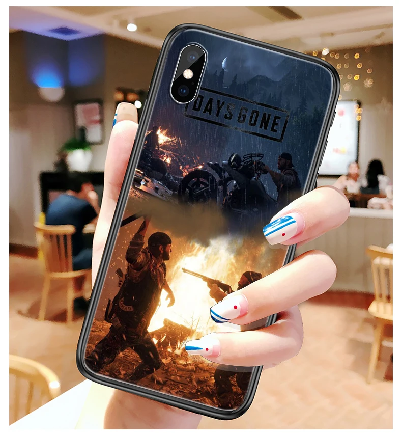 Days Gone черный мягкий чехол для телефона из ТПУ Apple iPhone X XR XS MAX 7 8 7plus 6 6S Plus 5 5S SE