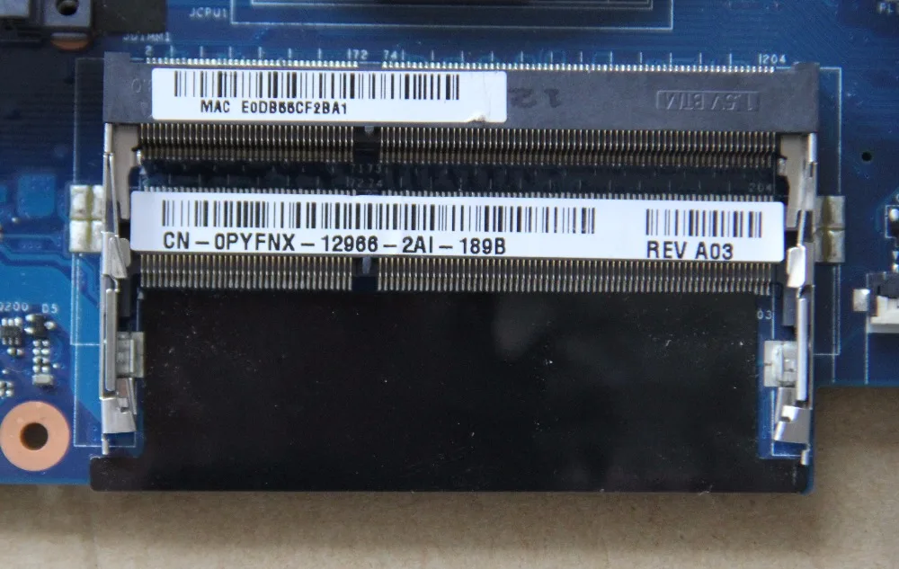 CN 0PYFNX для DELL Vostro 3560 V3560 материнская плата ноутбука LA 8241P HM77 DDR3 полностью