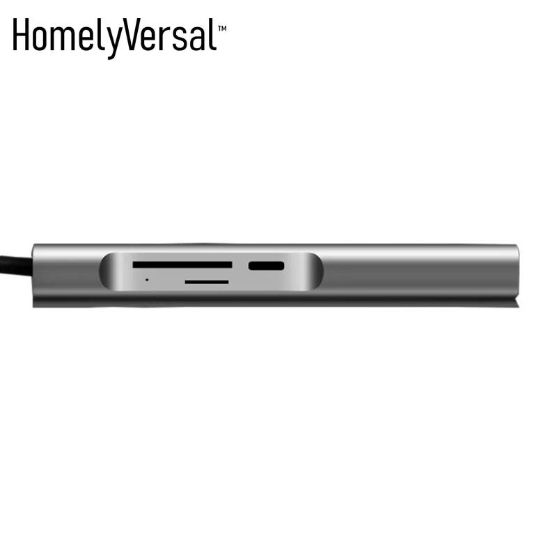 Homelyversal USB 3,0 Универсальная док-станция с двойным дисплеем Поддержка HDMI+ SD/TF usb портов подключение к телевизору с телефоном