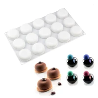 baking tools 15 round cake silicone mold diy bread chocolate dessert brownies cake decorating tools