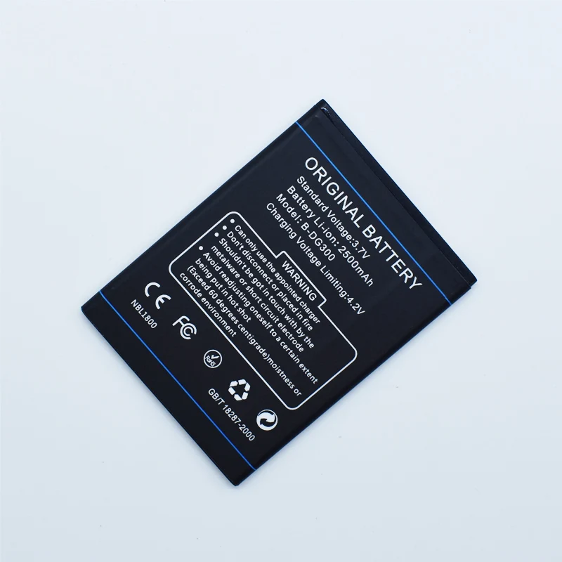 Hekiy New Battery B-DG300 For Doogee DG300 2500mAh 3.7v Mobile Phone Replace Batteries High Quality Rechargeable Accumulator | Мобильные