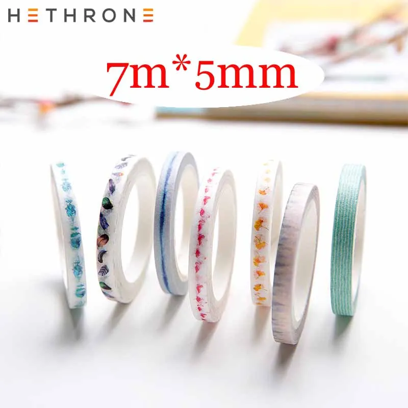 Hethrone Kawaii васи лента васи Лента Скрапбукинг маскирующая Лента наклейки Скрапбукинг Васи стиральная лента sumikko