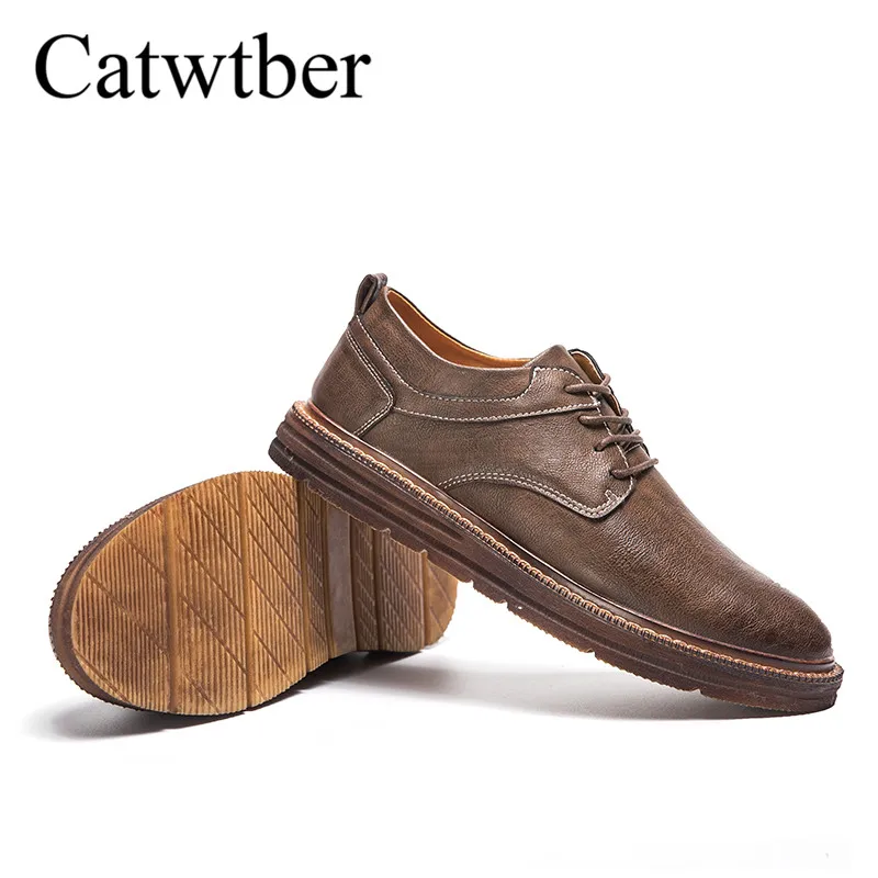Catwtber New Brand Luxury Genuine Leather Men Wedding Dress Shoes Pigskin Lining Material Men's Banquet Party Formal Loafers | Обувь